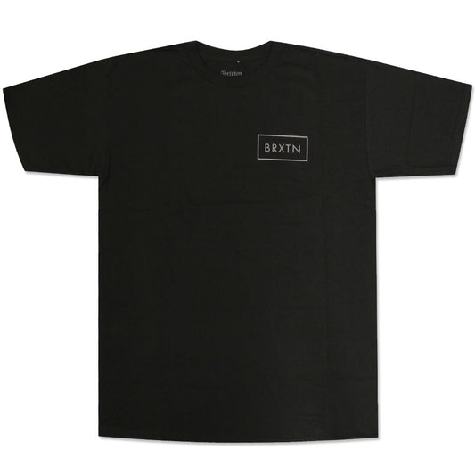 Brixton Rift T-Shirt Black Grey