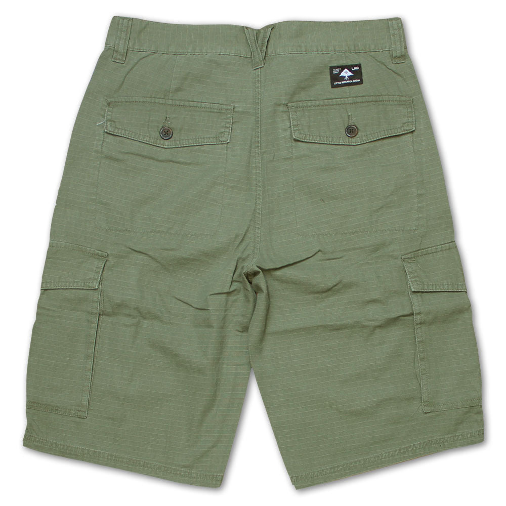 LRG RC TS Ripstop Cargo Shorts Olive