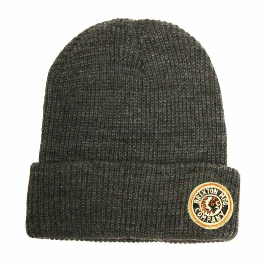 Brixton Rival Beanie Hat Grey