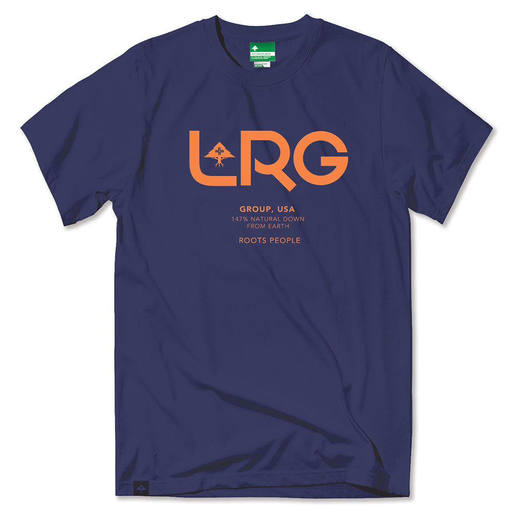 LRG Roots People Group T-shirt Navy