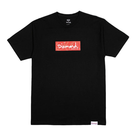 Diamond Supply Co Rosary Box Logo T-shirt Black