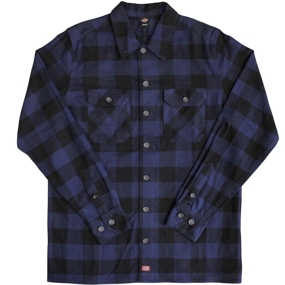 Dickies Sanderson Long Sleeve Shirt Navy