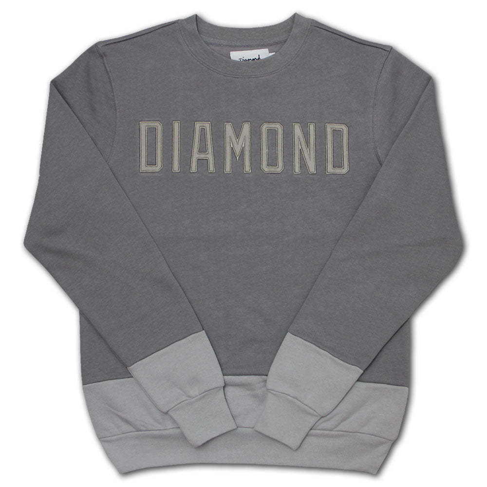 Diamond Supply Co School Yard Sweatshirt Grey