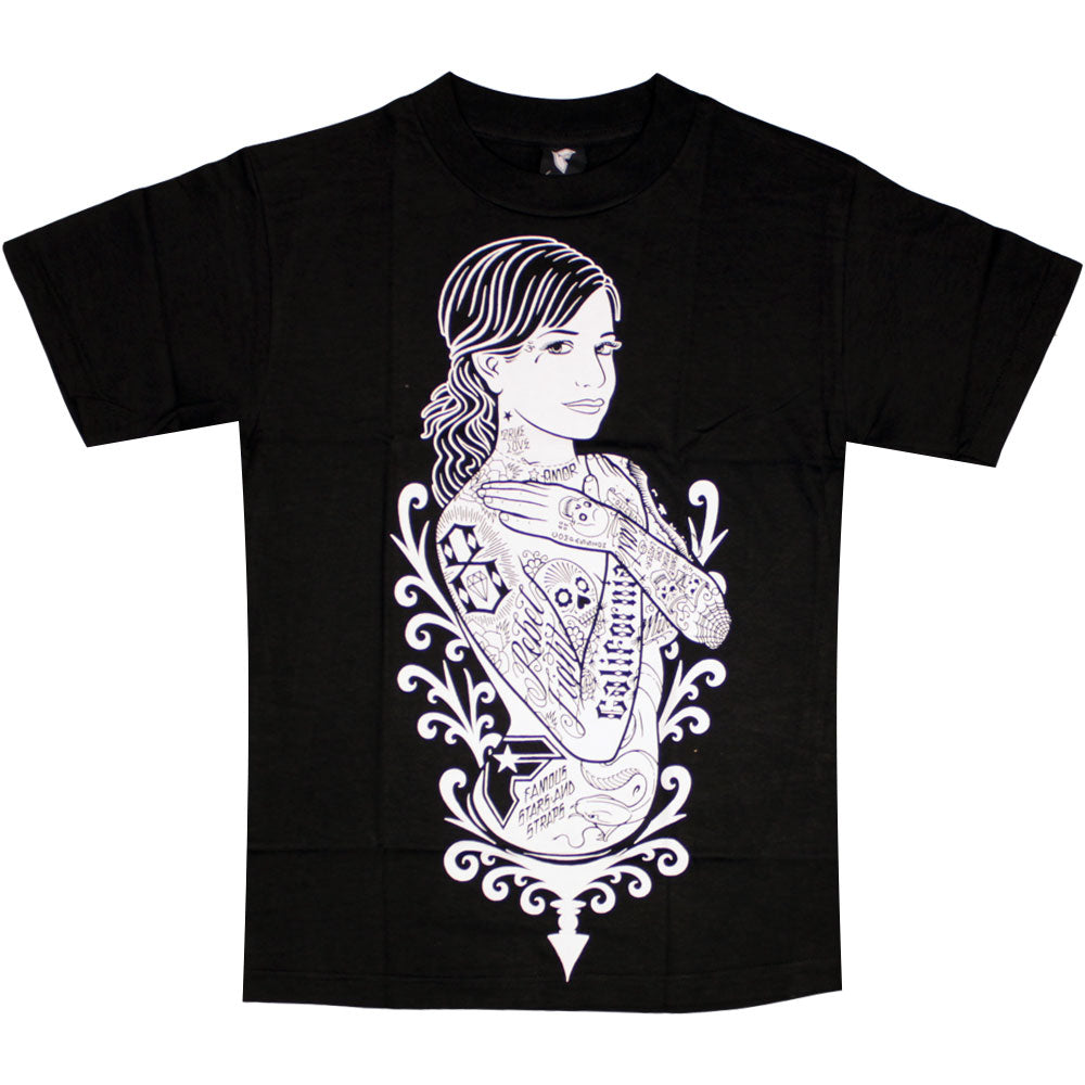 Famous Stars and Straps Shes Famous T-shirt Black