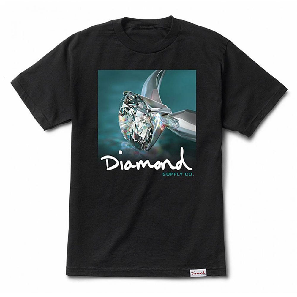 Diamond Supply Co Shimmer Tee Black