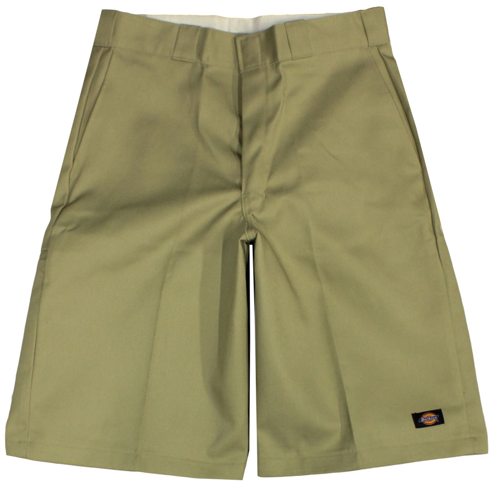 Dickies Men's 13 Inch Loose Fit Multi-Pocket Work Short Khaki