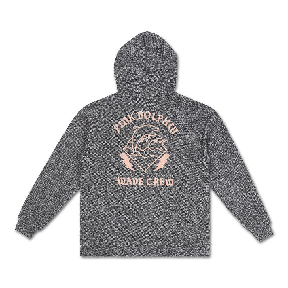 Pink Dolphin Silk Knit WC Hoodie Stone Cloud