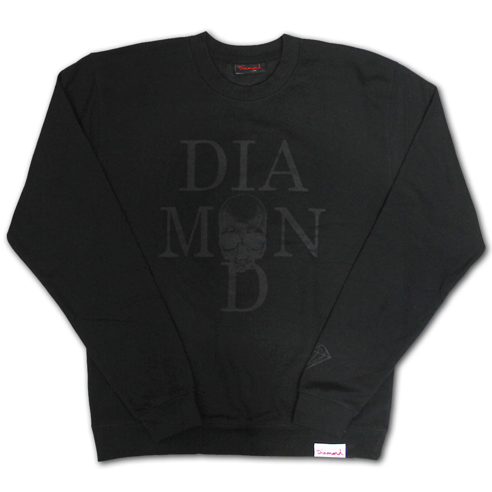 Diamond Supply Co Skull Sweatshirt Black