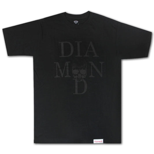 Diamond Supply Co Skull T-shirt Black