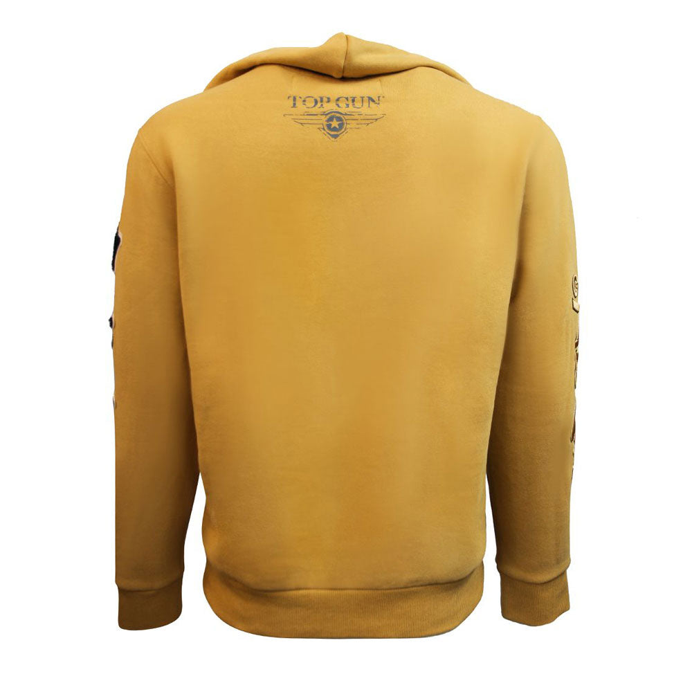 Top Gun Sky Boss Pullover Hoodie Mustard