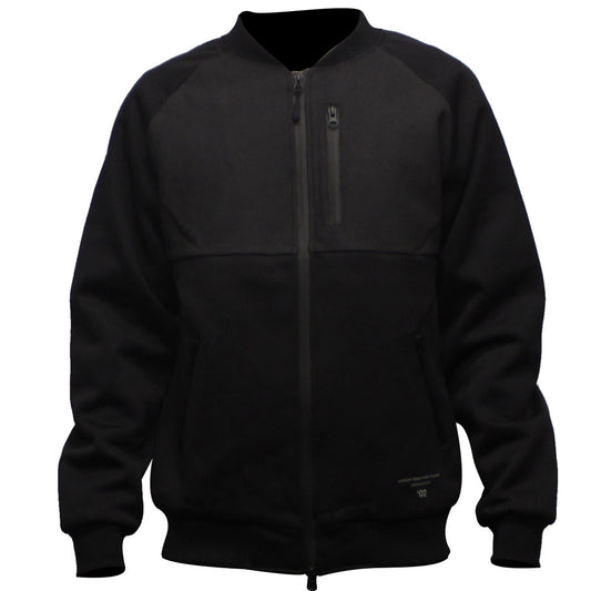 Crooks & Castles Sporthief Baseball Jacket Black