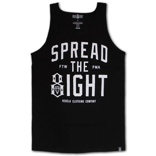 Rebel8 Spread The Eight Tank Top Black