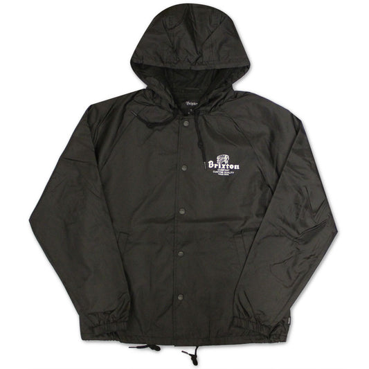 Brixton Tanka Windbreaker Jacket Black