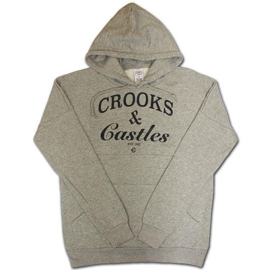 Crooks & Castles Thuxurious Dolman Pullover Hoodie Heather Grey