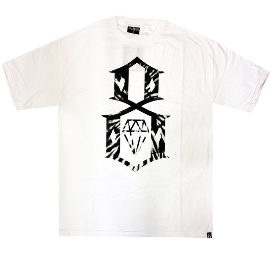 Rebel8 Tie Dye Logo T-shirt White