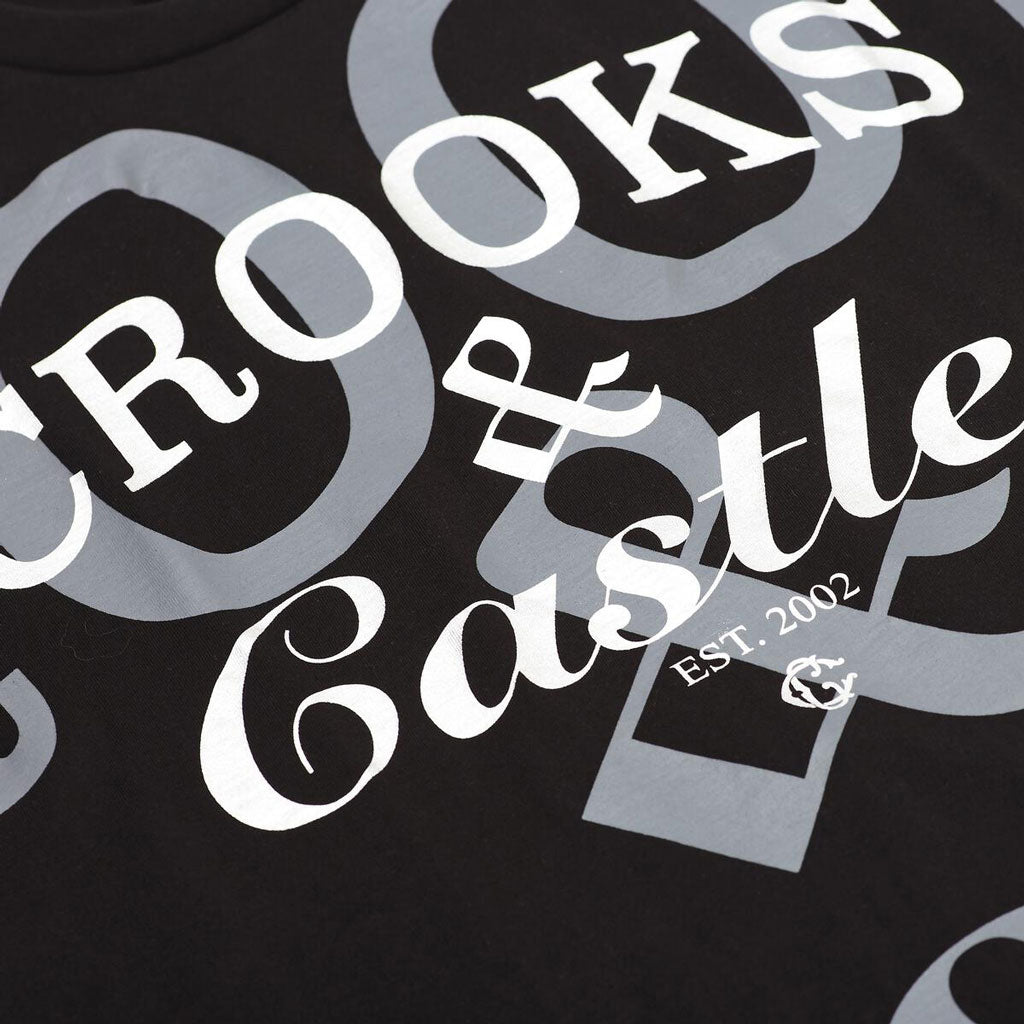 Crooks & Castles Timeless OVS Tee Black
