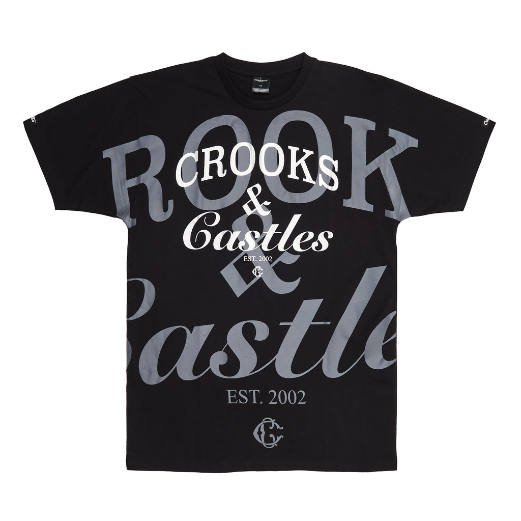 Crooks & Castles Timeless OVS Tee Black