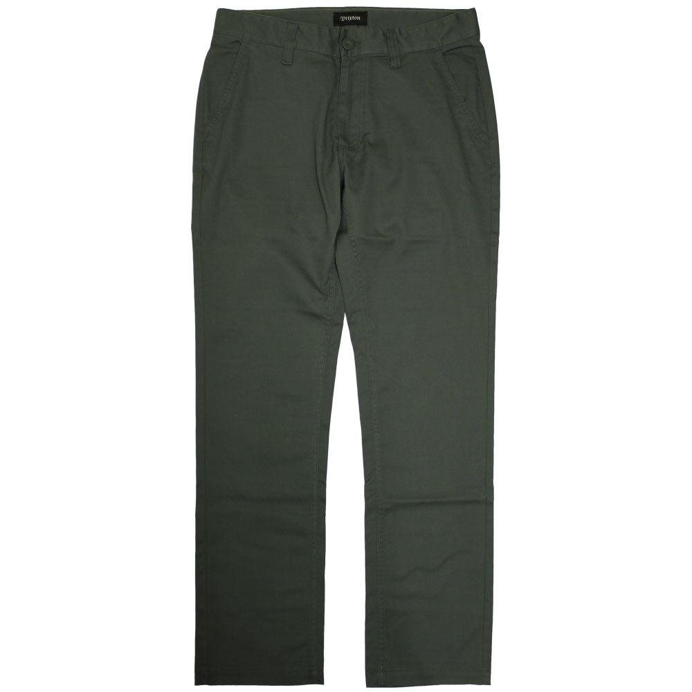 Brixton Toil II Chino Trousers Forest Green