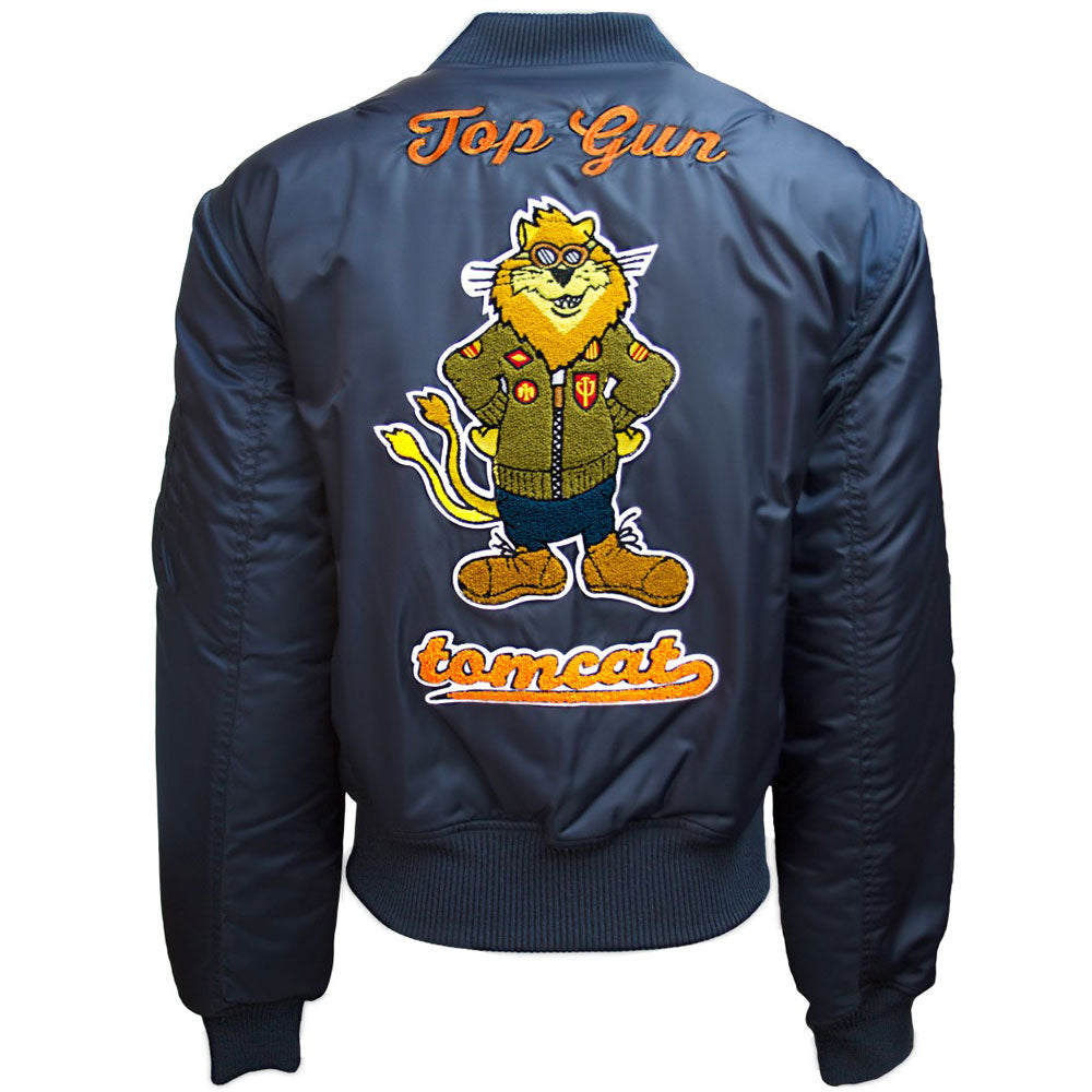 Top Gun Tomcat Bomber Jacket Navy