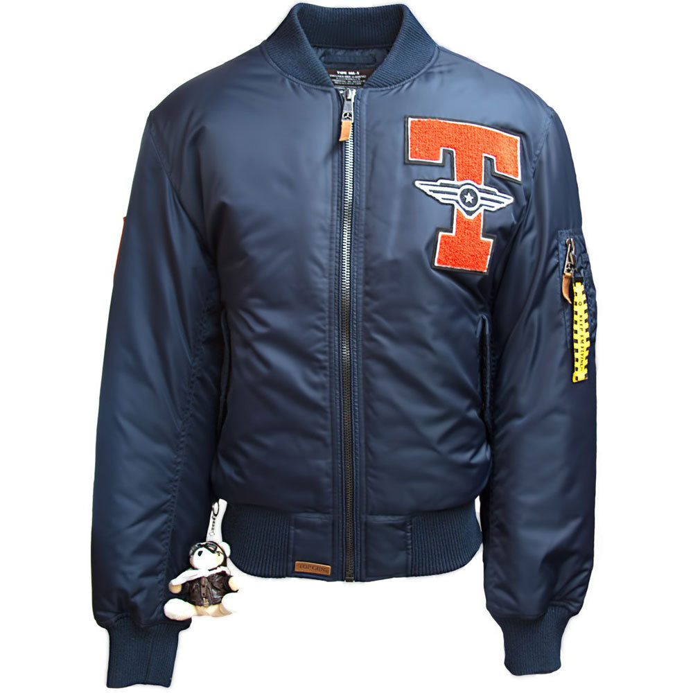 Top Gun Tomcat Bomber Jacket Navy