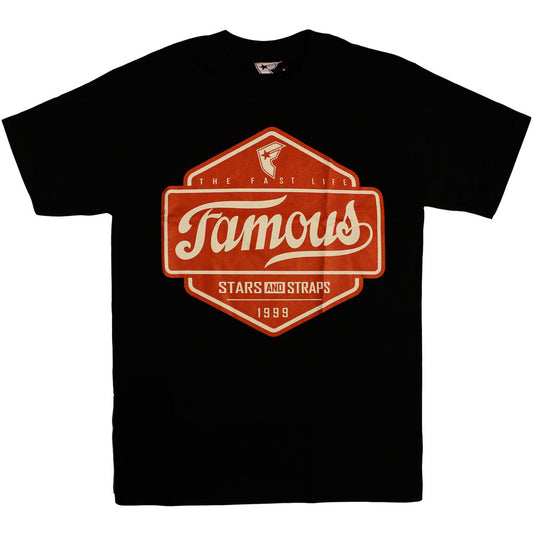 Famous Stars and Straps Top Choice T-shirt Black Red