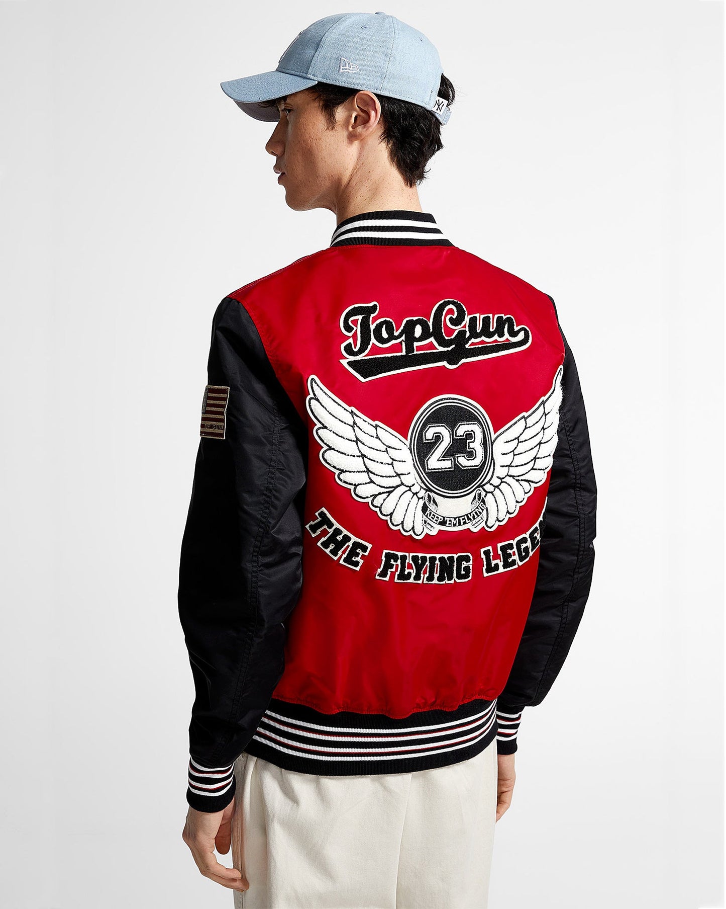 Top Gun Flying Legend Lightweight jacket Red