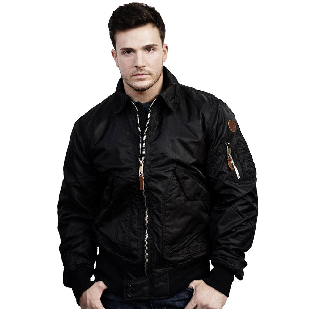 TOP GUN® CWU-45 FLIGHT JACKET WITH PATCHES - THE OFFICIAL TOP GUN