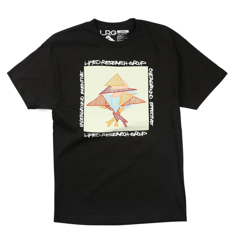 Lrg Tech Triangles T-Shirt Black
