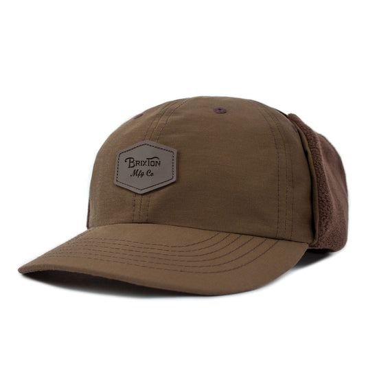 Brixton Trig Ear Flap Cap Brown