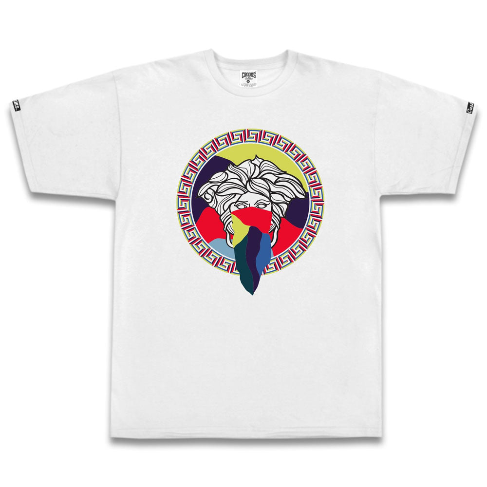 Crooks & Castles Tropic Bandido T-shirt White