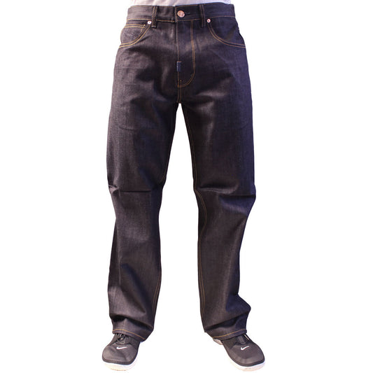 Lrg Core Collection True Straight Denim Jeans Raw Indigo
