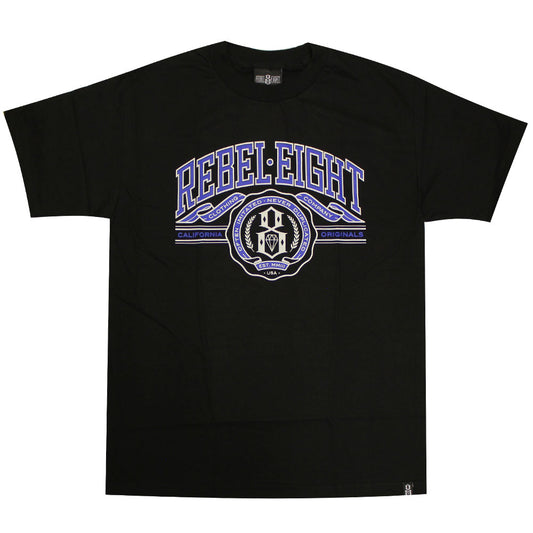 Rebel8 U Of 8 Men's T-shirt Black