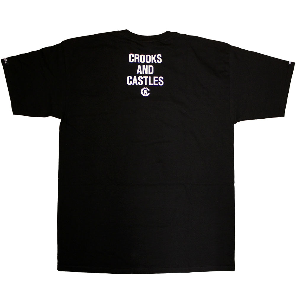 Crooks & Castles Versus T-Shirt Black