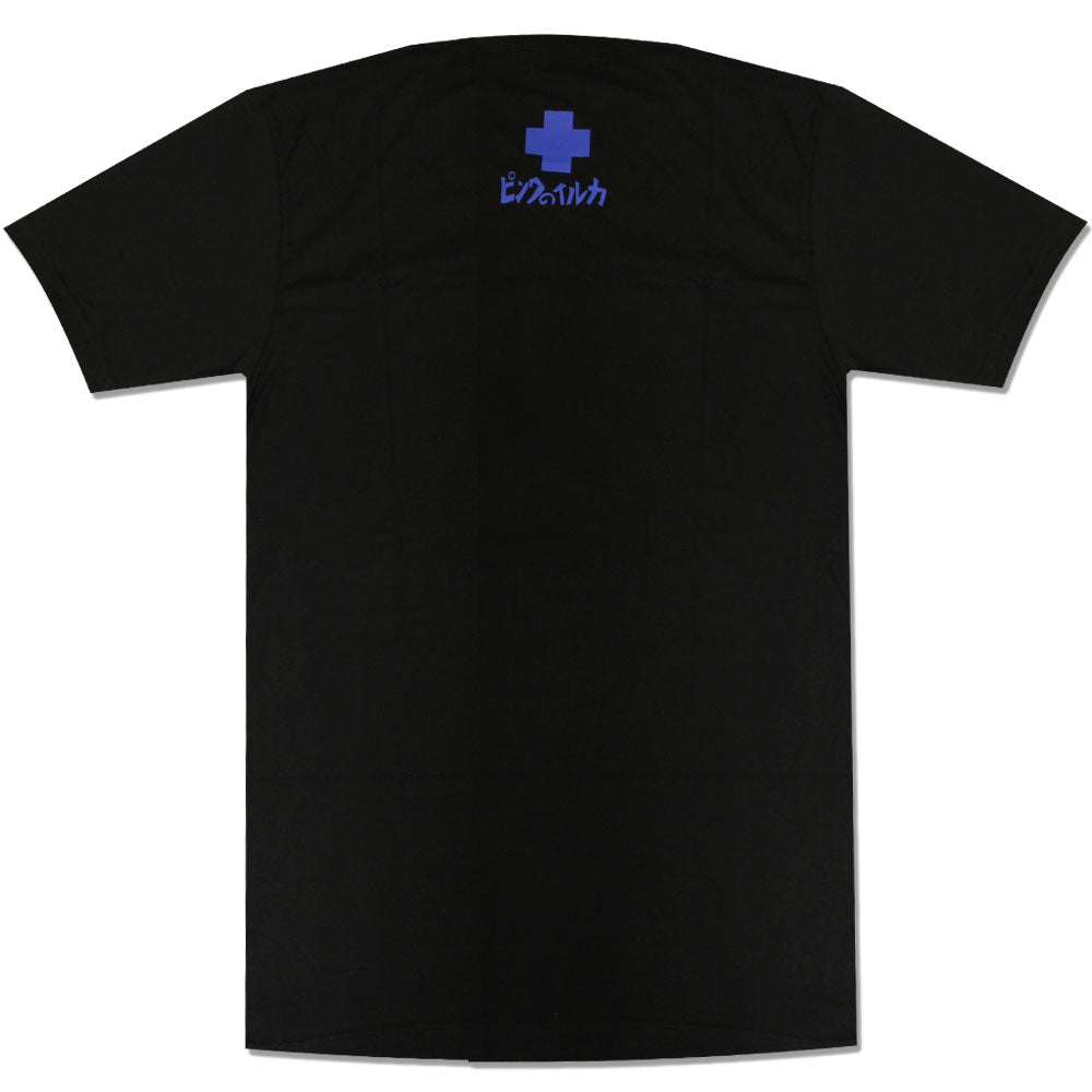 Pink Dolphin Cross Content T-Shirt Black