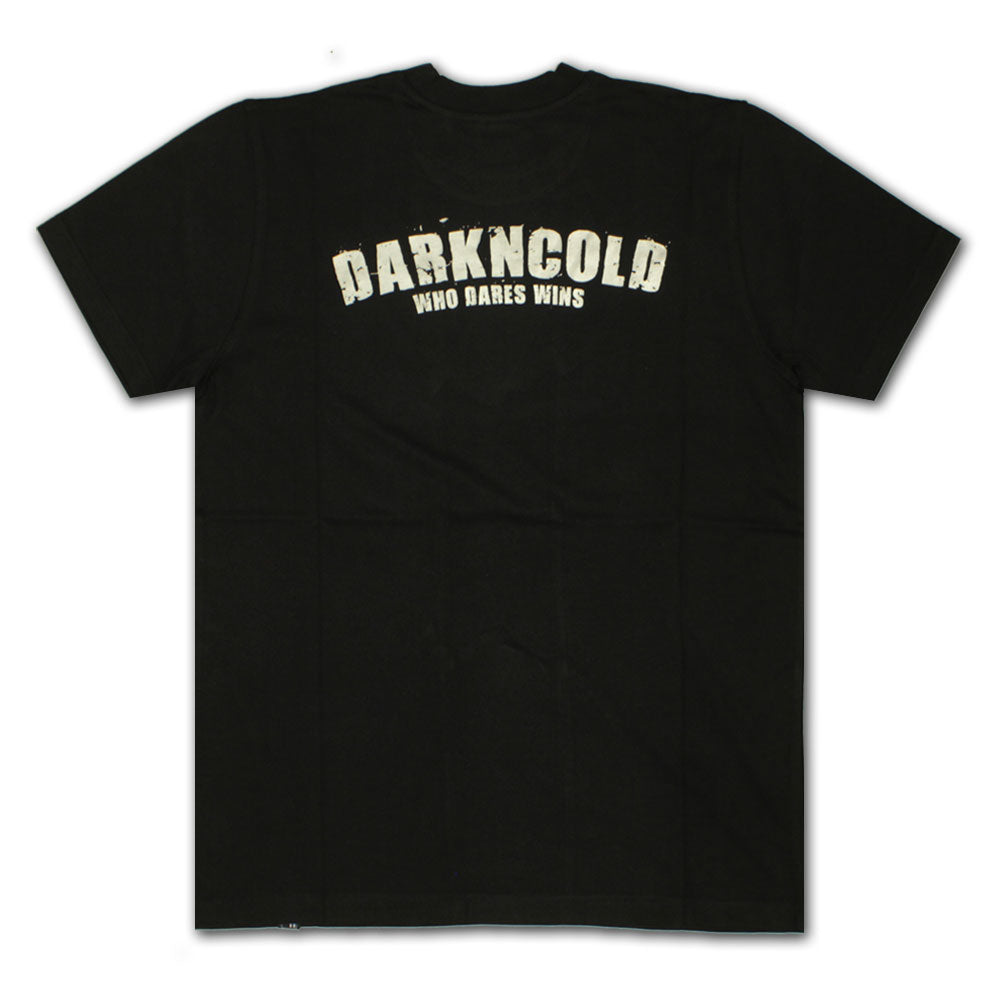 Darkncold Who Dares Wins Basic T-shirt Black