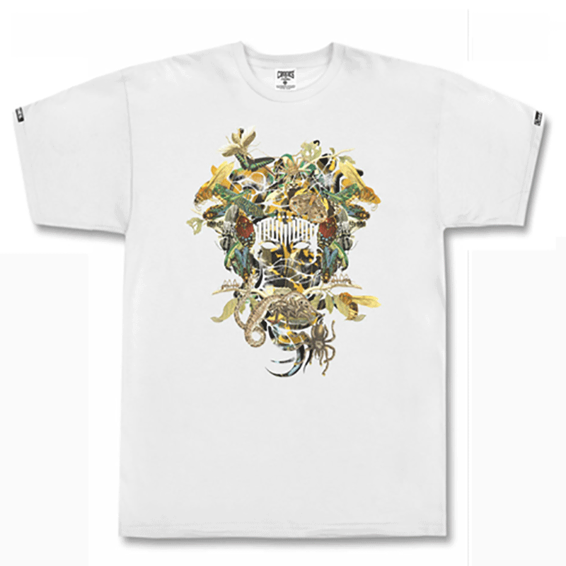 Crooks & Castles Wild Medusa T-shirt White