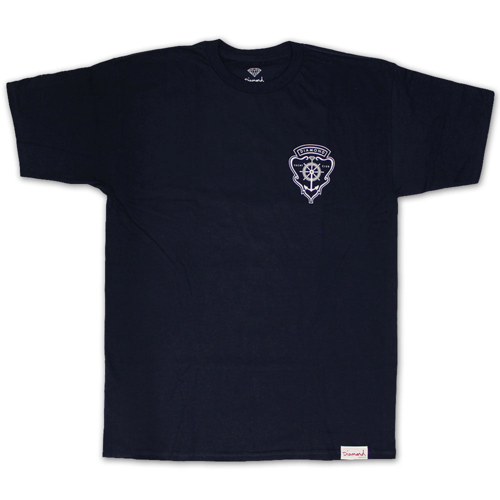 Diamond Supply Co Yacht Crest T-shirt Navy