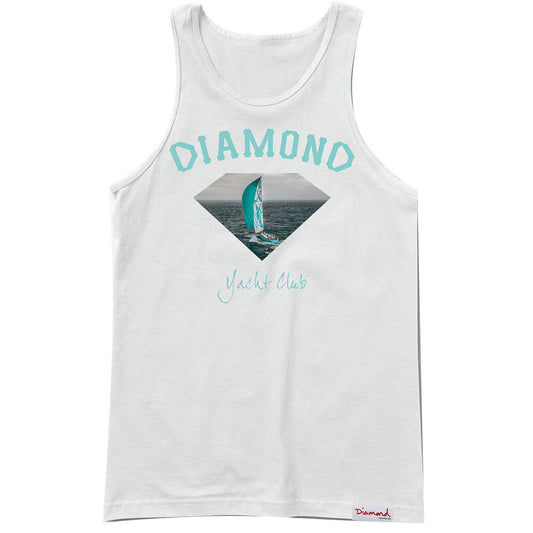 Diamond Supply Co OG Yacht Club Tank Top White