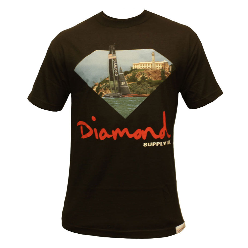 Diamond Supply Co YCSF T-shirt Black